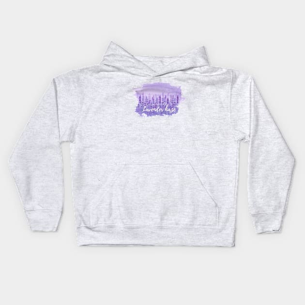 I just wanna stay in that lavender haze TS10 Kids Hoodie by FunartsbyM